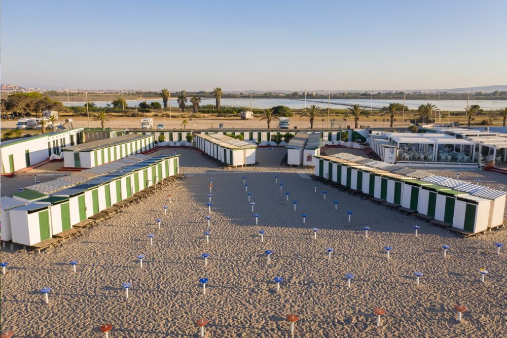 Area esterna dello Stabilimento Balneare Ottagono